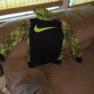 Boys Nike size large hooded Sweatshirt